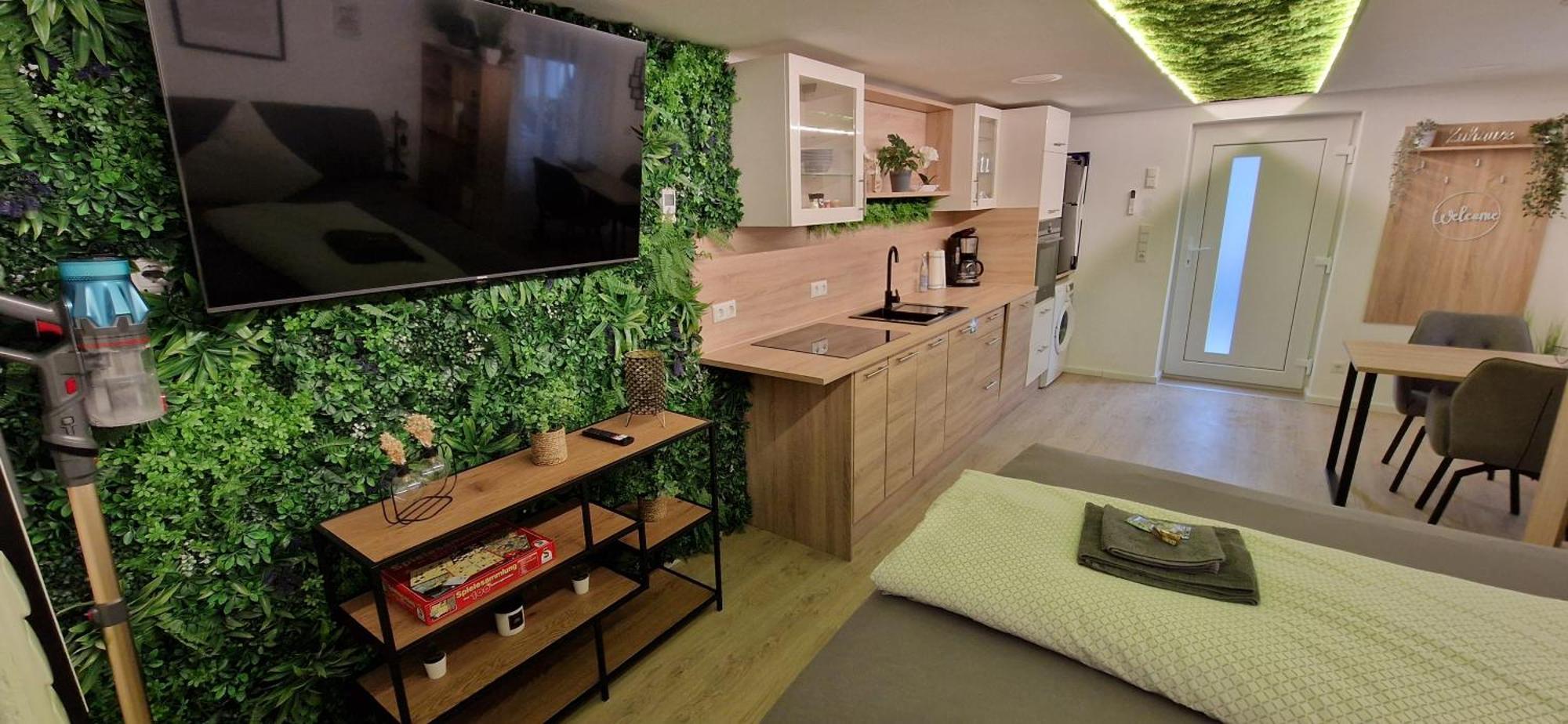 Appartment-Ferienwohnung Mit Kueche, Bad, Kostenlos Wlan, Modern Eingerichtet 罗丁 外观 照片